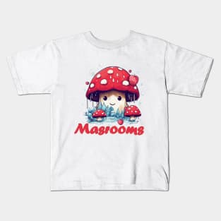 Enoki mushrooms Kids T-Shirt